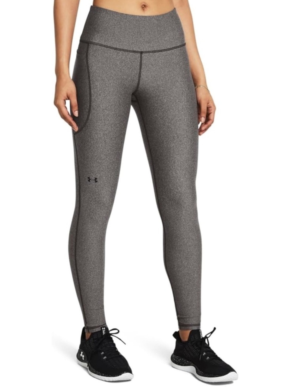 NWT Small Under Armour Women's HeatGear Leggings Gray Size Small